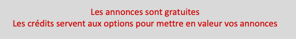 Annonces Gratuites