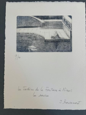 Les jardins de la fontaine à Nîmes - La source - Jacques Boucomont