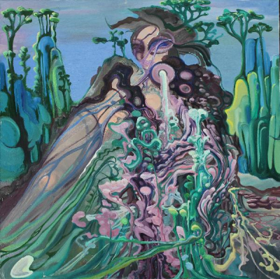Portrait de Bjork - Hilda Garman