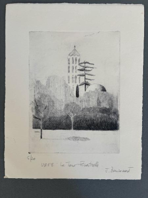 Uzès - La tour Fenestrelle - Jacques Boucomont